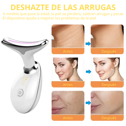 Masajeador Facial y de Cuello Antiedad