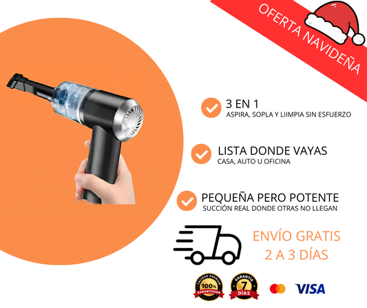 Mini Aspiradora DE AUTO PORTATIL