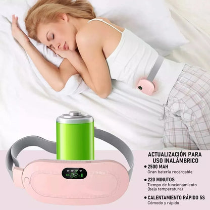 Cinturón de masaje térmico portátil